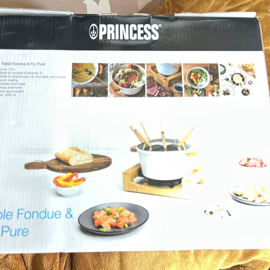 PRINCESS テーブルフォンデュ＆フライピュア 新品未使用
