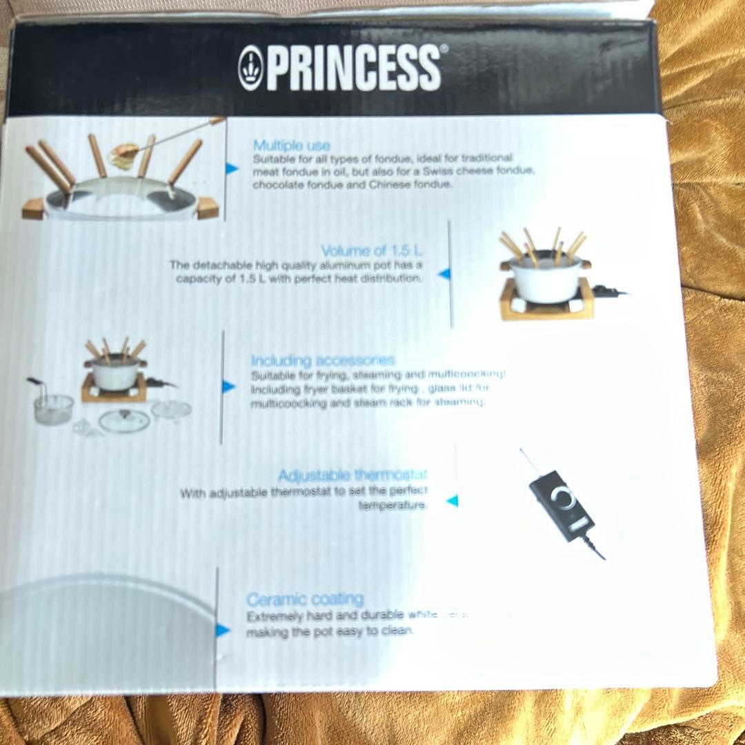 PRINCESS テーブルフォンデュ＆フライピュア 新品未使用
