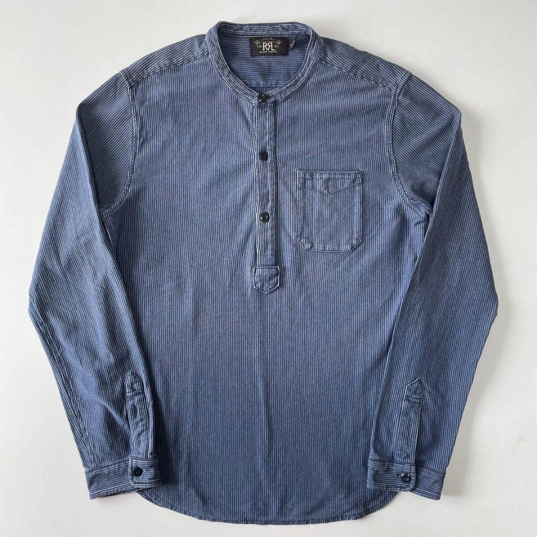 S&T “Indigo Striped Pullover” インディゴ