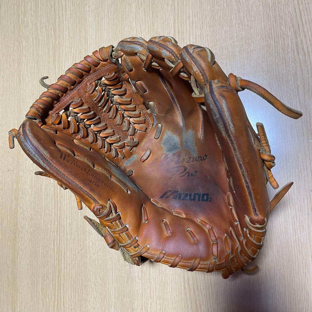 ミズノプロ 硬式 一般 内野手用 W18613 グローブ ビッグM 右投げ