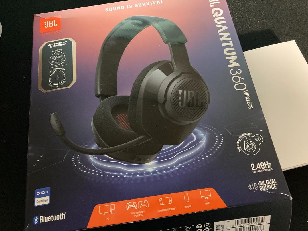 ゲーミングヘッドセット JBL QUANTUM 360 WIRELESS