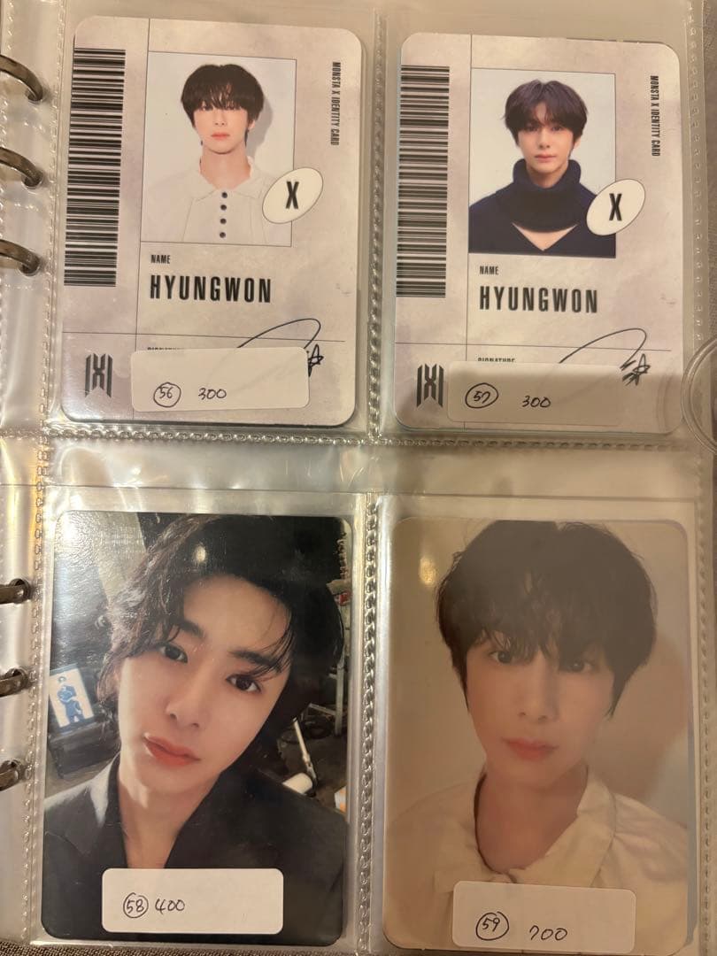 ヒョンウォン　トレカセット