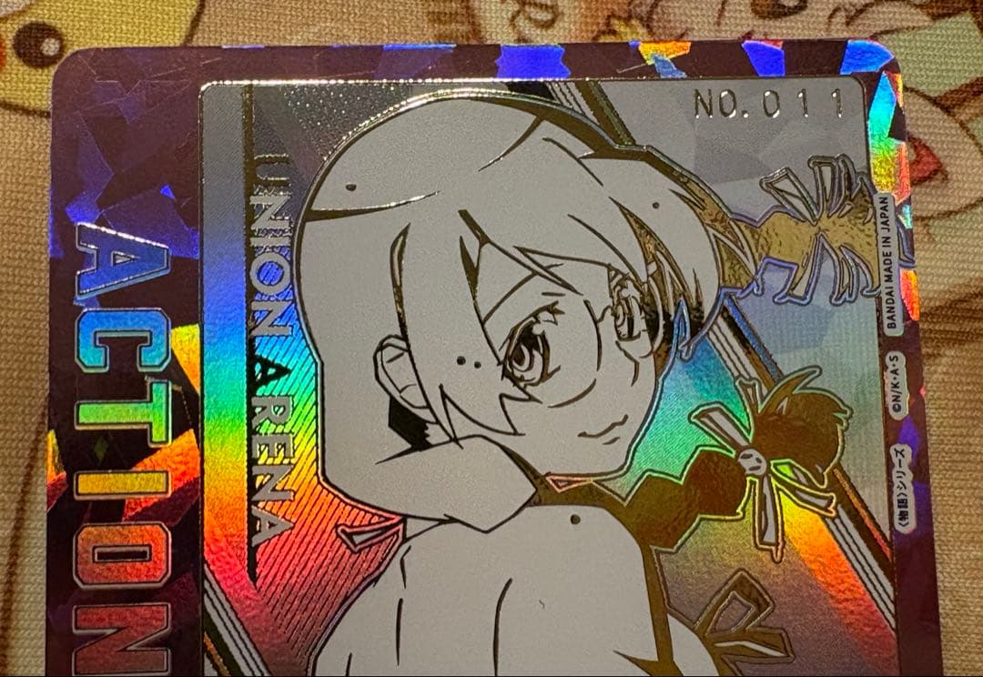 UNION ARENA 物語シリーズ　直筆サイン　シリアルAP 羽川翼