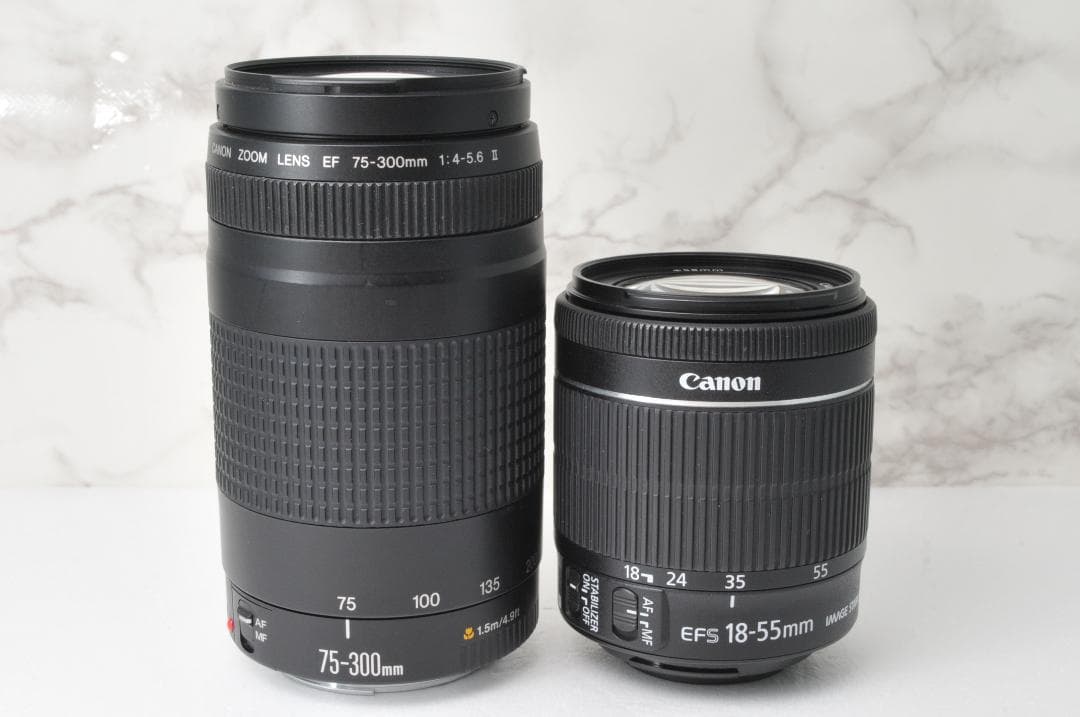 使用少なめ❣️Canon EOS Kiss X7⭐️ダブルレンズ スマホ転送