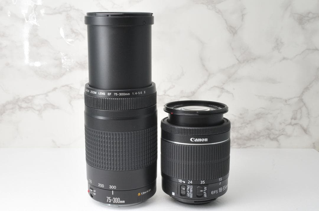 使用少なめ❣️Canon EOS Kiss X7⭐️ダブルレンズ スマホ転送