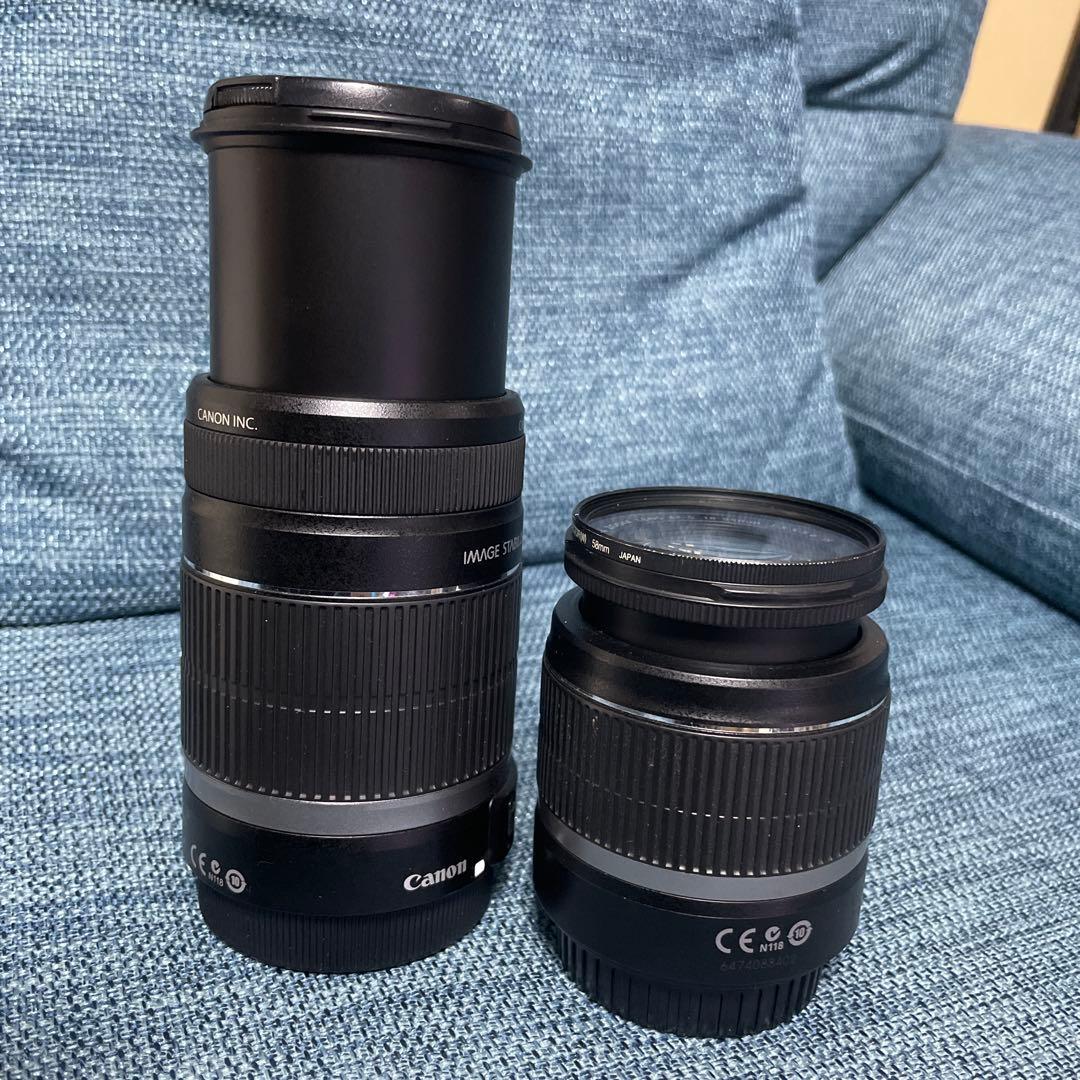 Canon キャノン EOS kiss X4 ダブルズームキット 一眼レフカメラ