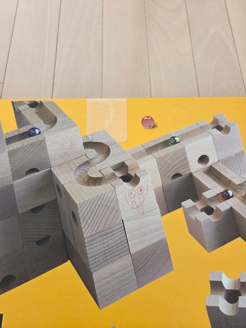 【cuboro standard (キュボロスタンダード)】54ピース 知育玩具