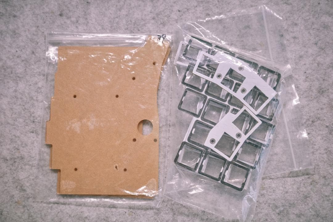 keyball39 組立済み ケース スイッチ キーキャップ付き