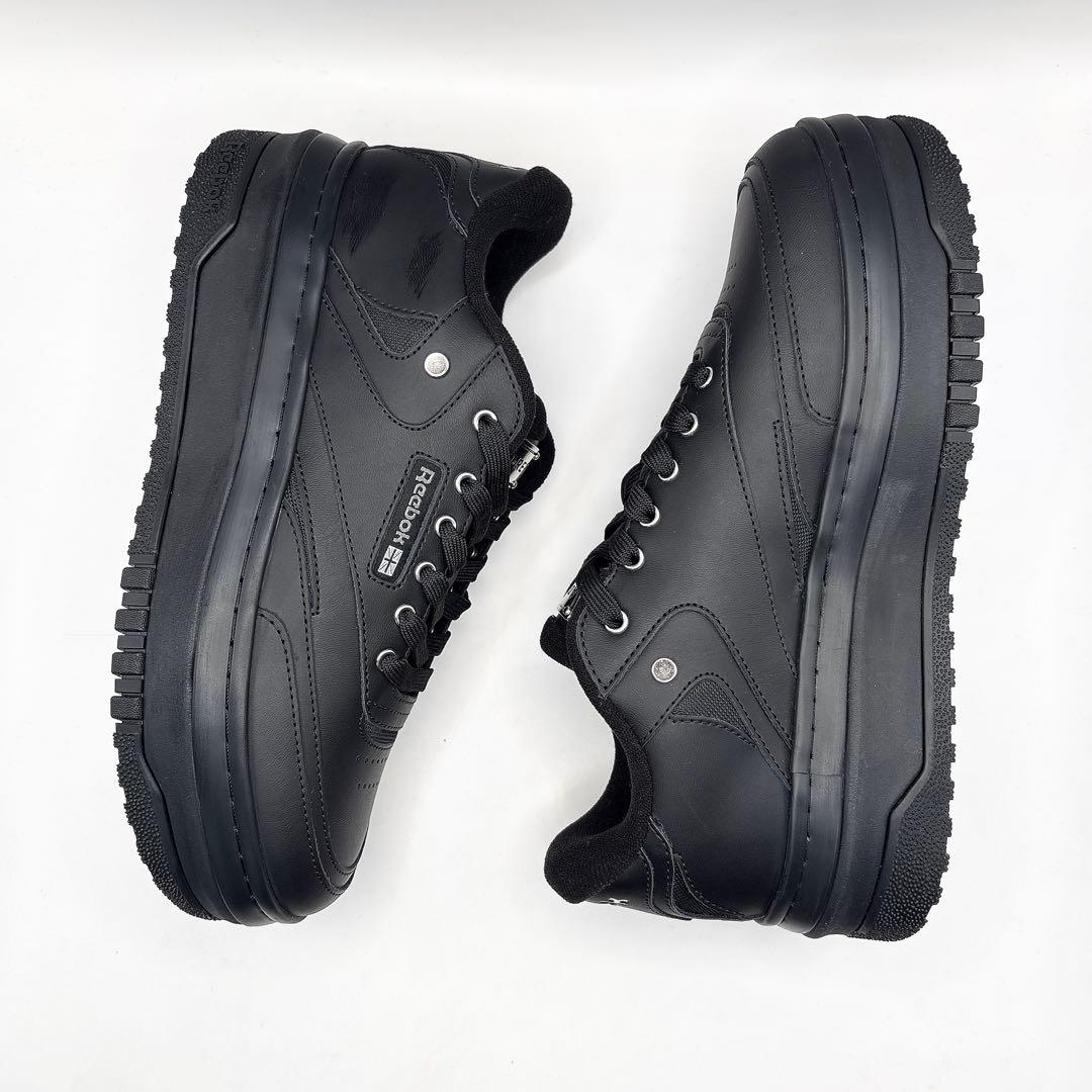 ほぼ新品【Reebok×ADRER】CLUB C EXTRA 26cm 厚底　黒