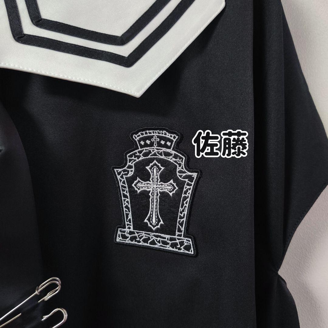 正規品　Lサイズ　Gothic セーラーシャツ【Black】 地雷系　ゴシック