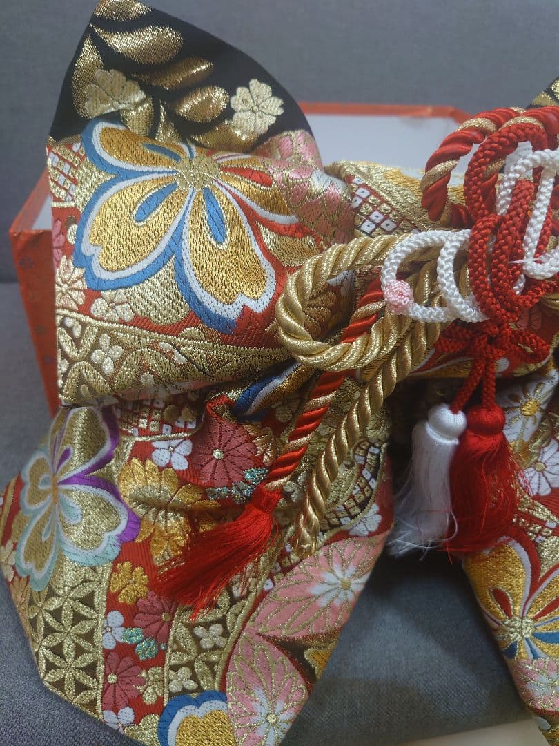 七五三用・七歳用正絹・誂え高級作り帯