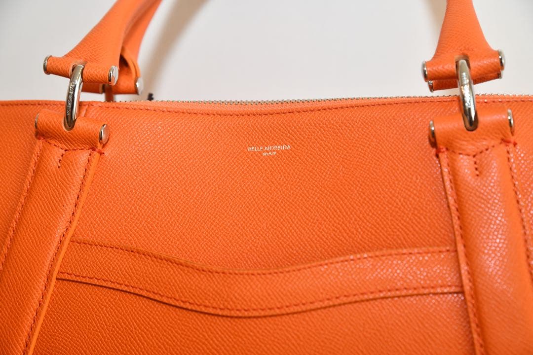 カズ0802　ペッレモルビダ deck-9シリーズ トートバッグ オレンジ