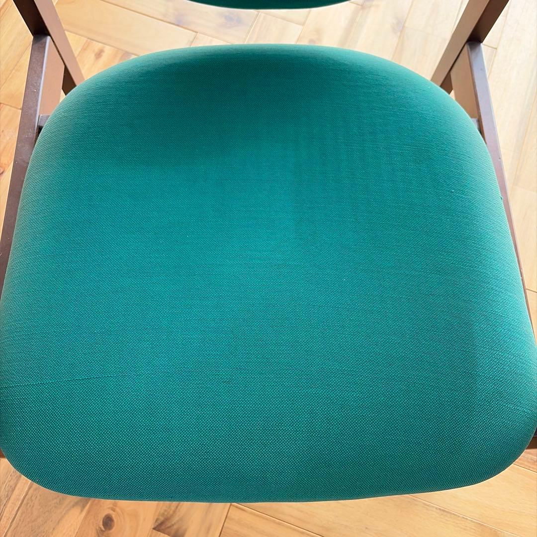 70s オールドカリモク ロビーアームチェア　ミッドセンチュリー　モダン