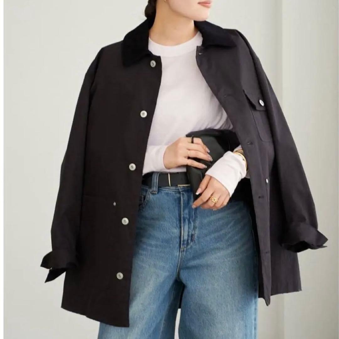 25SS 美品 plage R'IAM Darperブルゾン ブラック 36