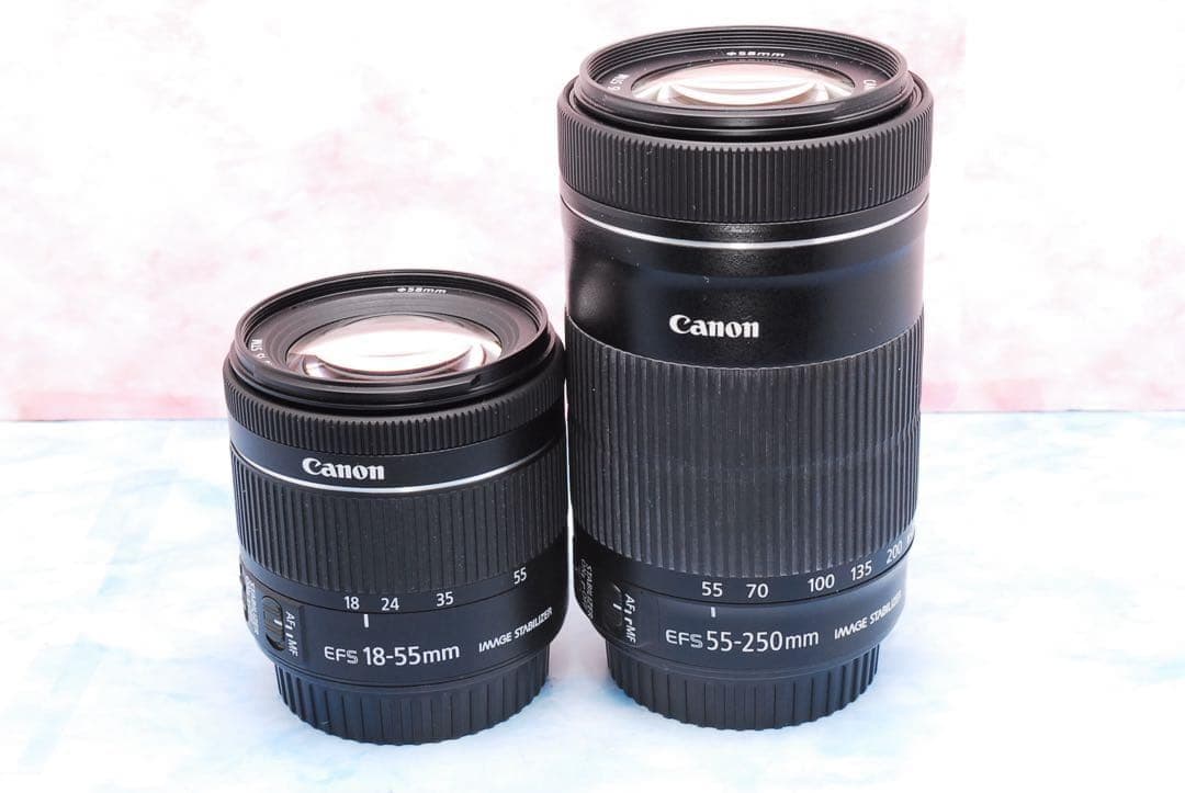 Canon Kiss X10☆STMのWレンズ☆一眼レフカメラ☆スマホ転送！