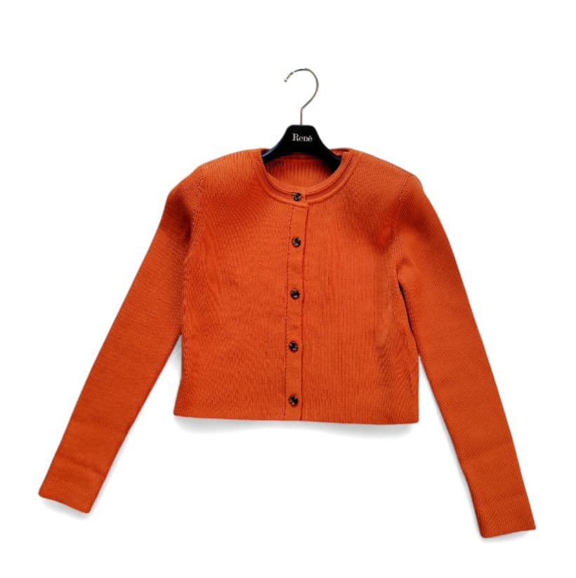 【ほ様】24商品極美品　Grace Cardigan　XS　パーシモン