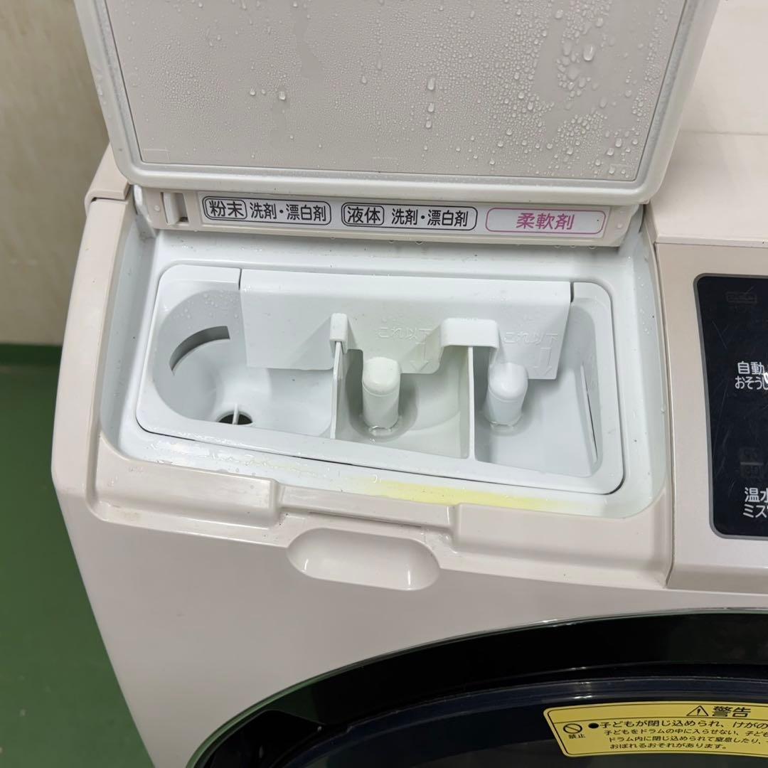 177送料設置無料 日立ドラム式洗濯機　乾燥機能付き　11㌔