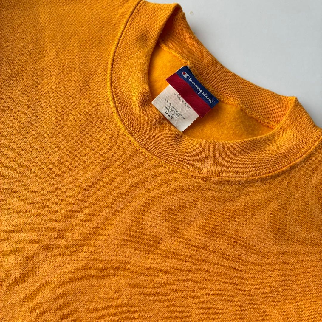 美品 目無し 90s メキシコ製 チャンピオン クルーネック スウェット