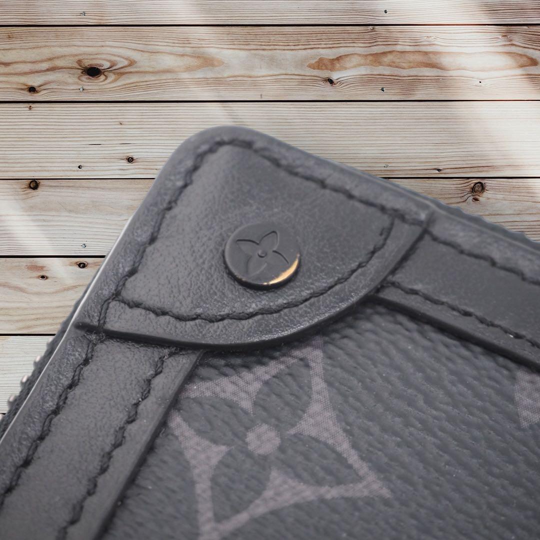 【LOUIS VUITTON】モノグラム　エクリプストランプ　長財布