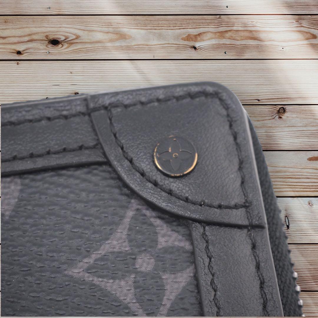 【LOUIS VUITTON】モノグラム　エクリプストランプ　長財布