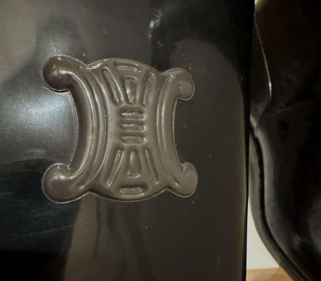 美品✨️本物セリーヌ ♡celine♡トリオンフが可愛い♡レインブーツ