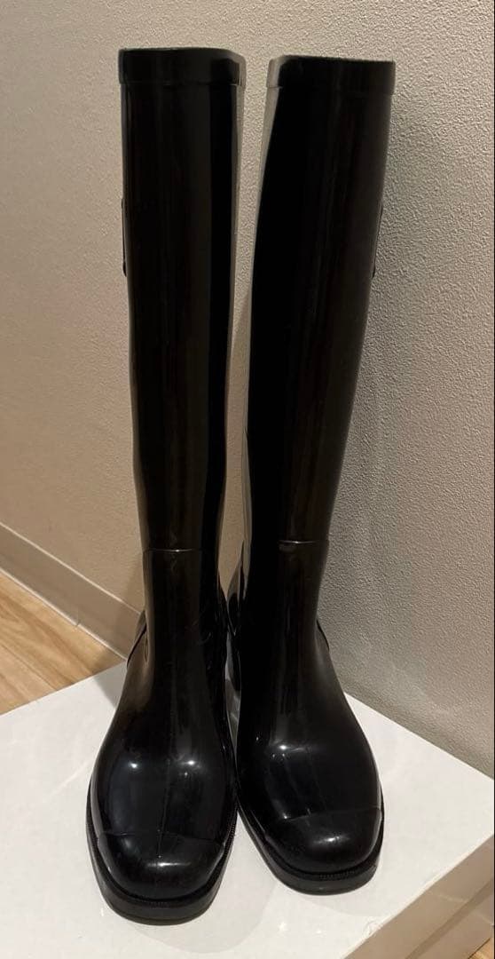 美品✨️本物セリーヌ ♡celine♡トリオンフが可愛い♡レインブーツ