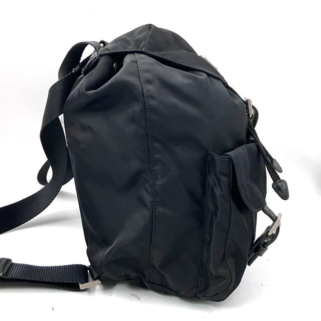 PRADA 3113 プラダ リュックサック バックパック ポコノ 黒