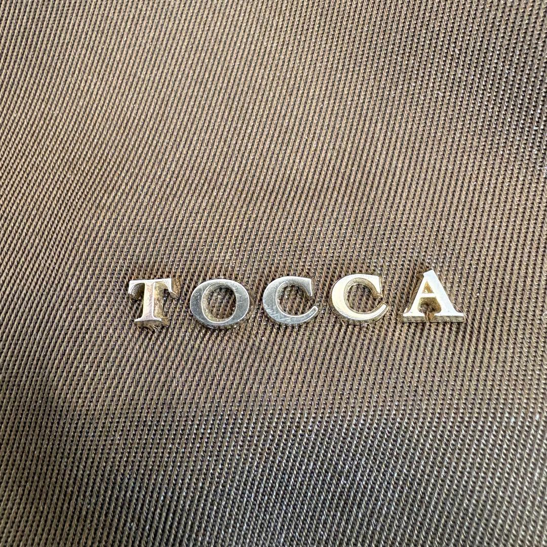 美品 TOCCA トッカ リボン リュック 定価2.7万円バックパック カーキ