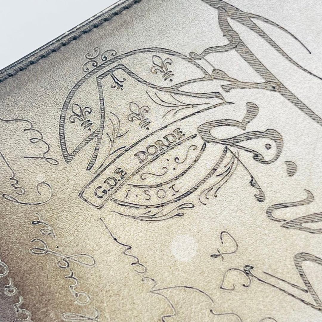 ベルルッティ カリグラフィ　小銭入れあり 長財布 カーキ　ブラック レザー