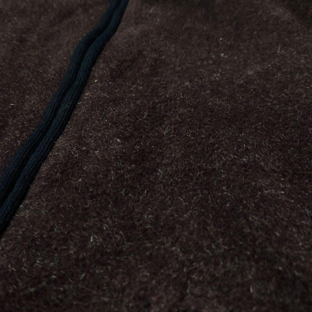 【名作】アニエスベーオム ウール モヘヤ ジップブルゾン 八の字 riri