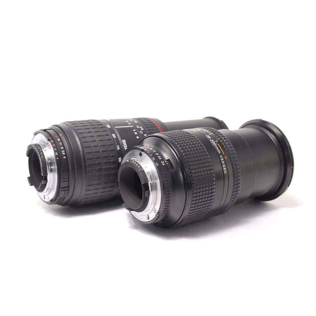 ❤即購入1000円OFF❤ ニコン D7000 ダブル望遠レンズ 簡易マクロ