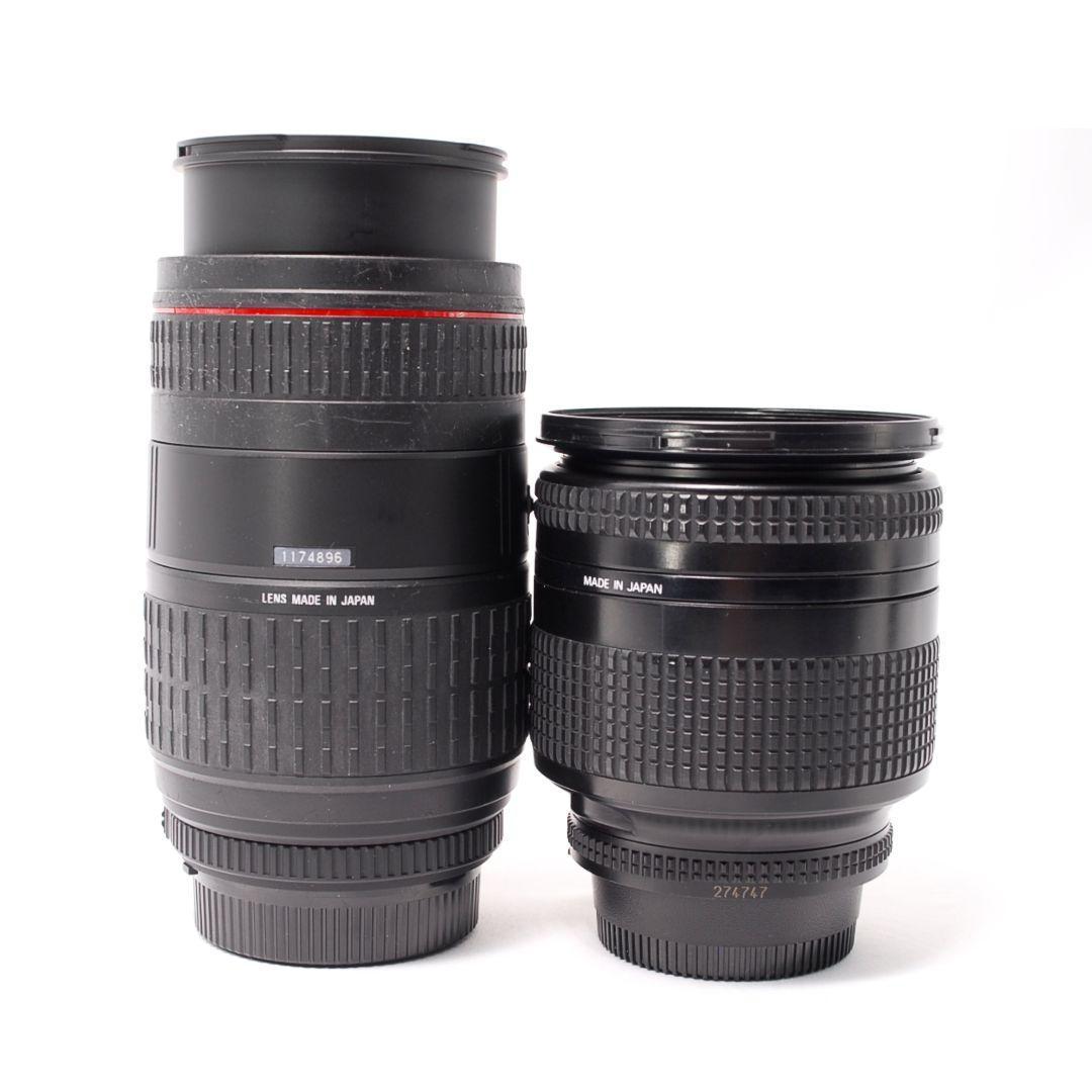 ❤即購入1000円OFF❤ ニコン D7000 ダブル望遠レンズ 簡易マクロ