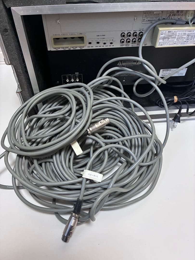 アンプ Panasonic WA-H30 & TASCAM CD-A500 ARMOR