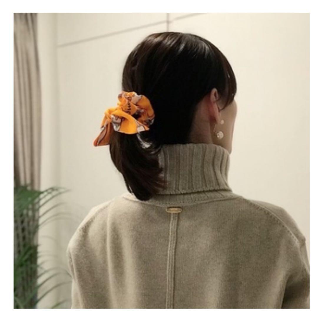 エルメス シュシュ ツイリーHERMES ショッパー箱付き