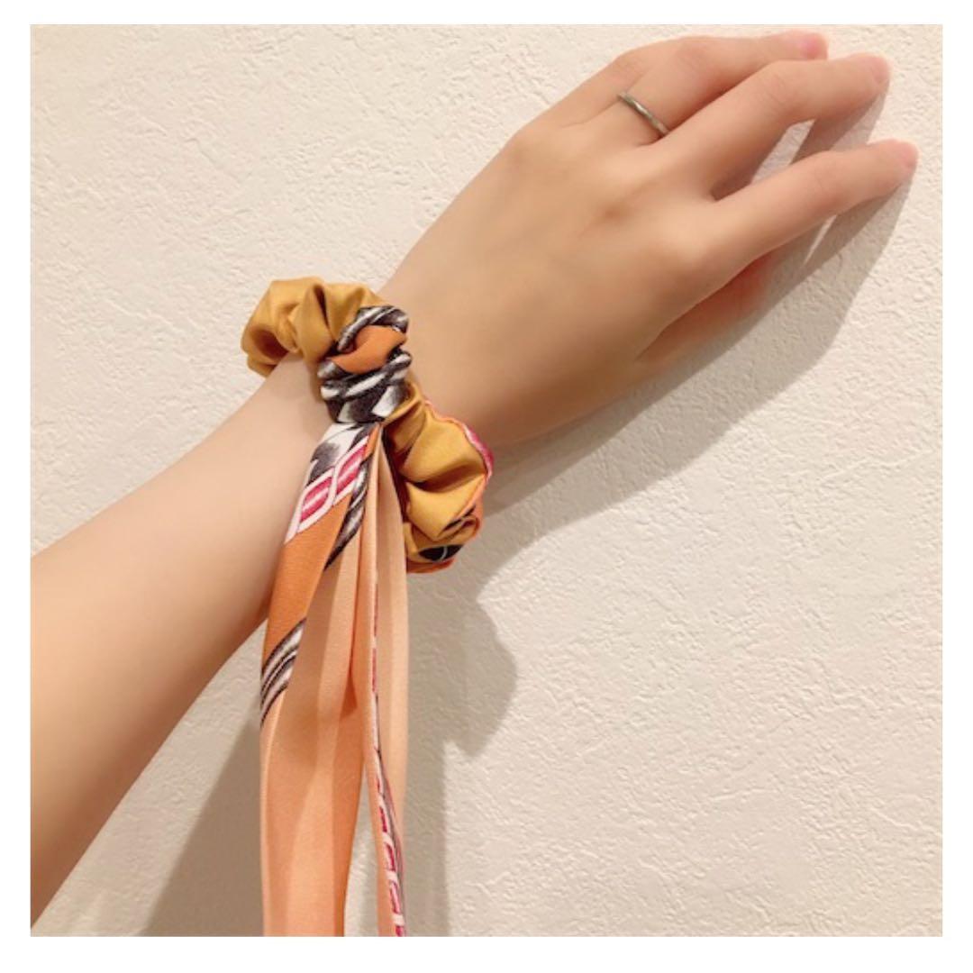 エルメス シュシュ ツイリーHERMES ショッパー箱付き