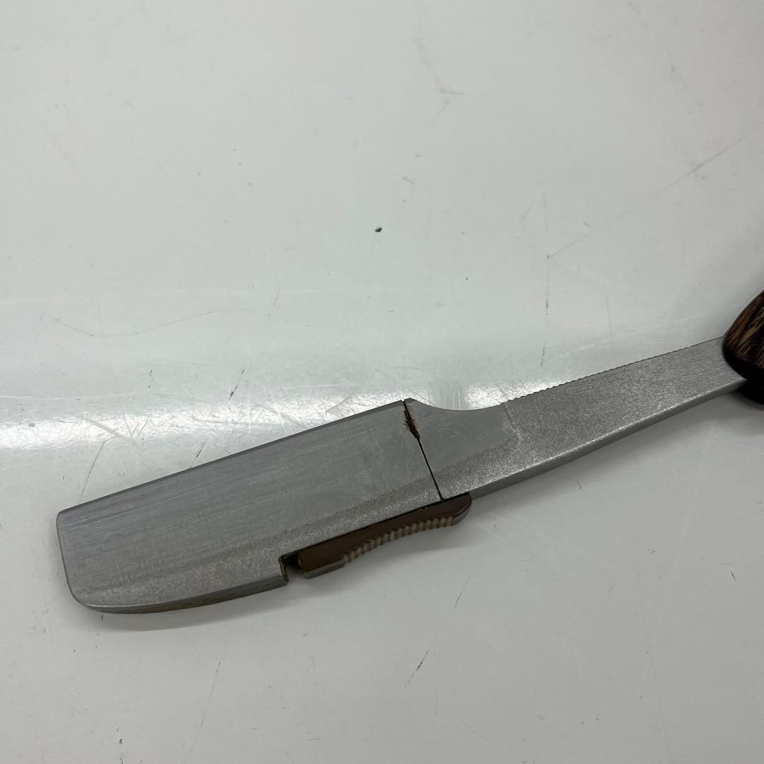 FEATHER 木目調 フェザー プロフェッショナル2点 替刃式 カミソリ