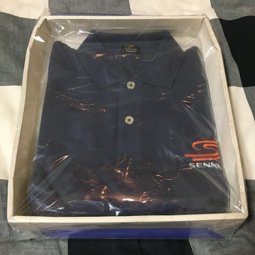 アイルトン・セナ　ポロシャツ　Mサイズ 未開封品