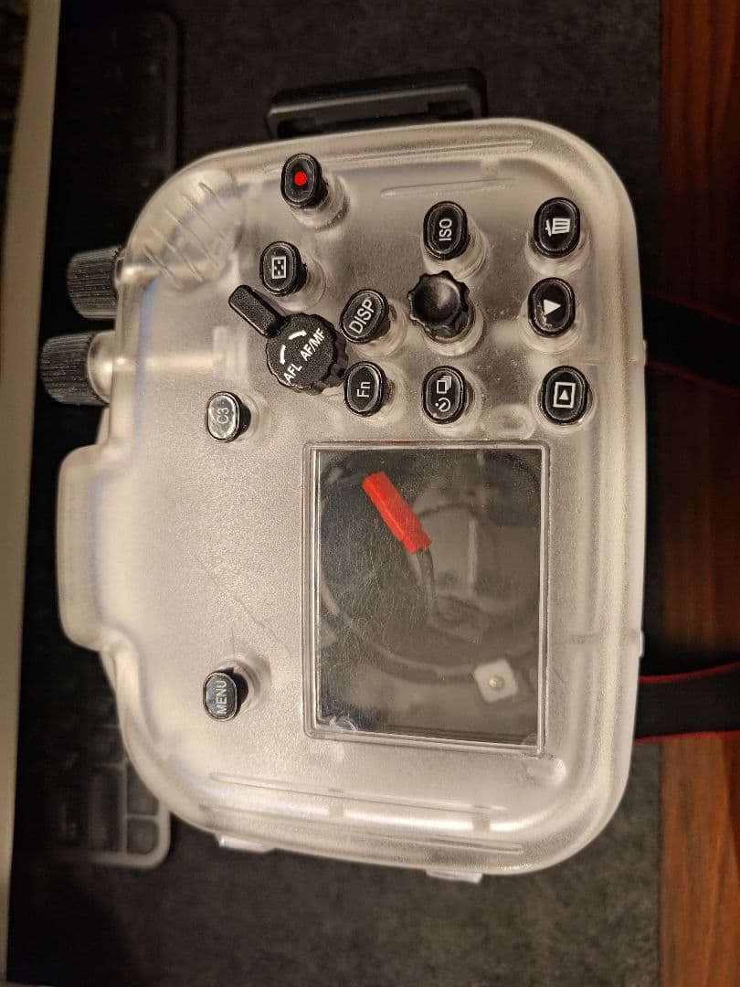 【水中撮影】ソニーSony α7IIミラーレス本体、Meikonハウジング