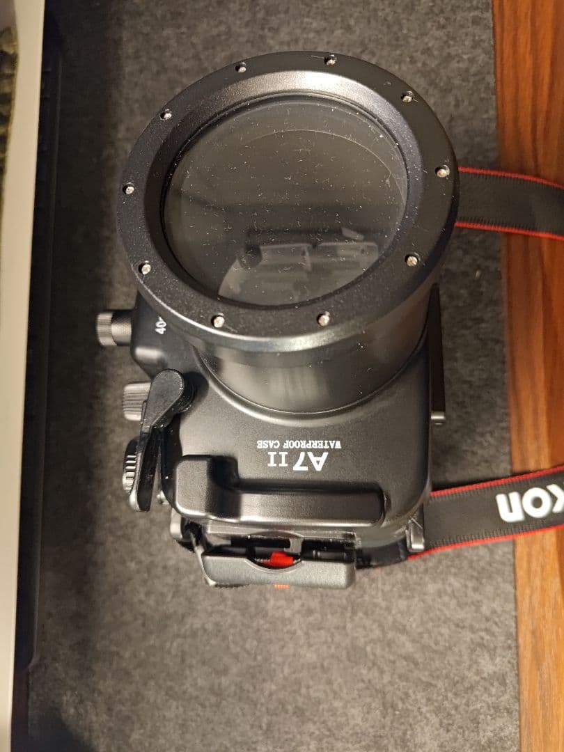 【水中撮影】ソニーSony α7IIミラーレス本体、Meikonハウジング