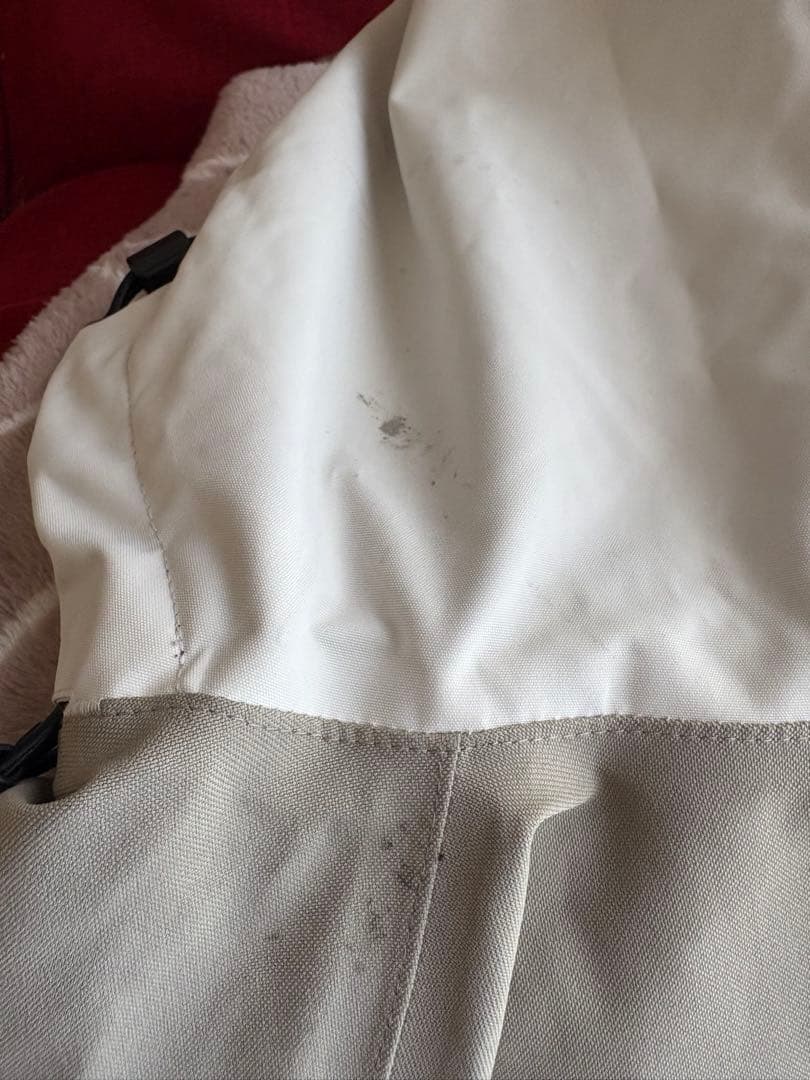 あいAIRBLASTER STAY WILDパーカー グレー/ホワイト M