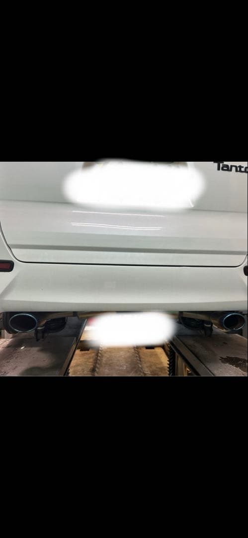 か*ず様 ロッソモデロ　デュアルマフラー　タントカスタム　ターボ用　２WD　最短