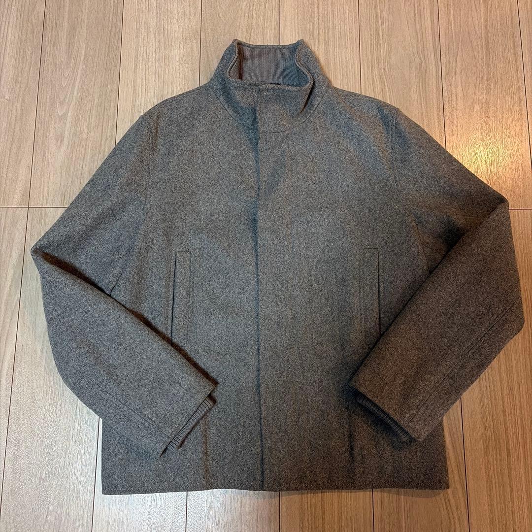 ★美品★LACOSTE グレー ブルゾン Lサイズ