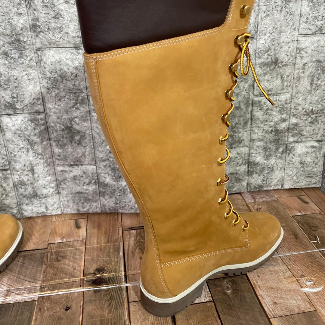 #906 希少　【超美品】Timberland　8M 26cm ロングブーツ