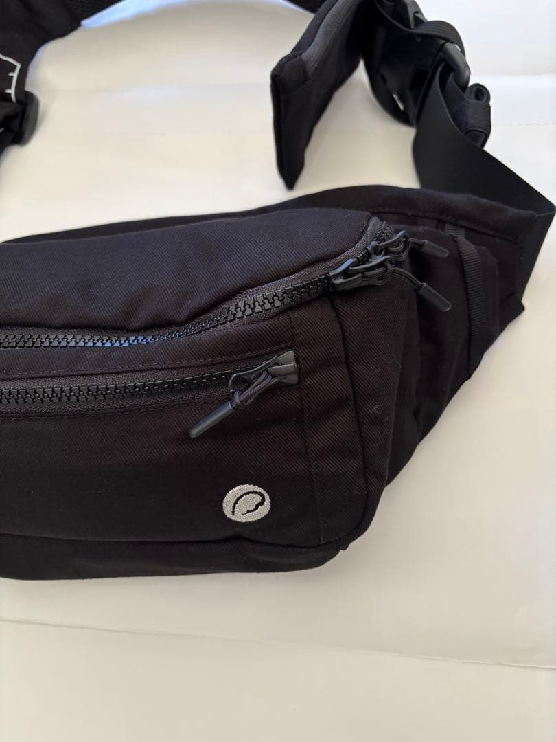 【美品】グスケット365抱っこ紐Plus バッグ 2WAY 黒 収納ポーチ付