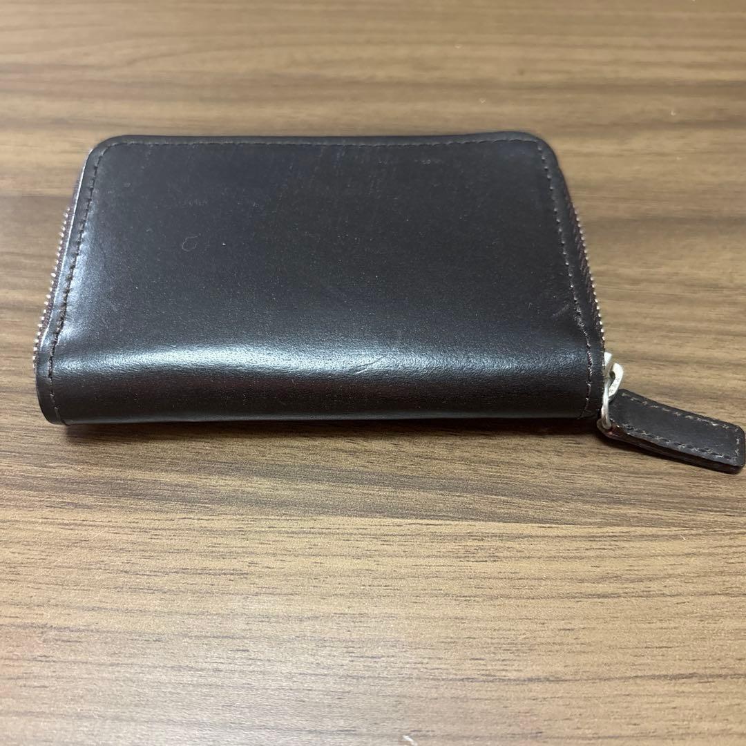 土屋鞄 ブライドルレザー パース　ダークブラウン