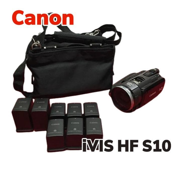 Ｙジャンク Canon ĪVIS HF S10 ビデオカメラ バッテリー Ｓ