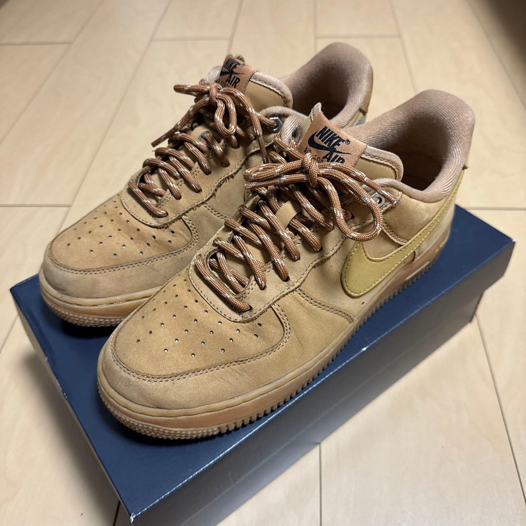 靴 NIKE AIR FORCE 1 '07 WB FLAX
