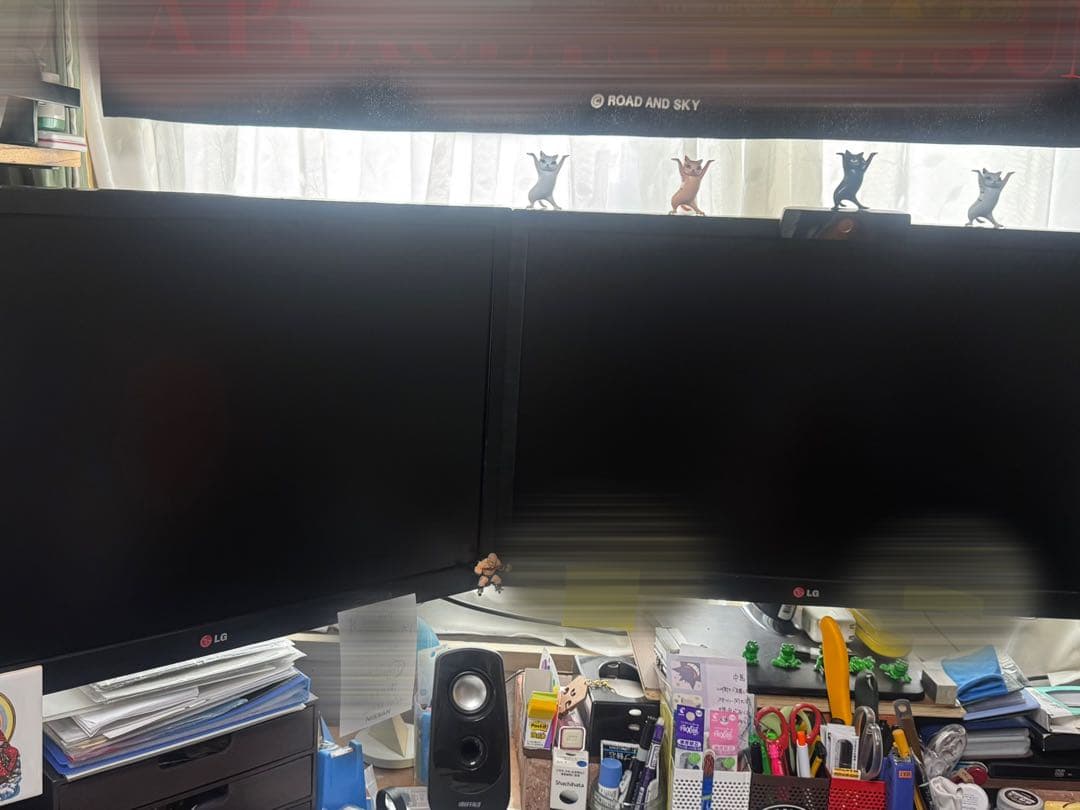 IPS LED 27EA33 デュアルモニター