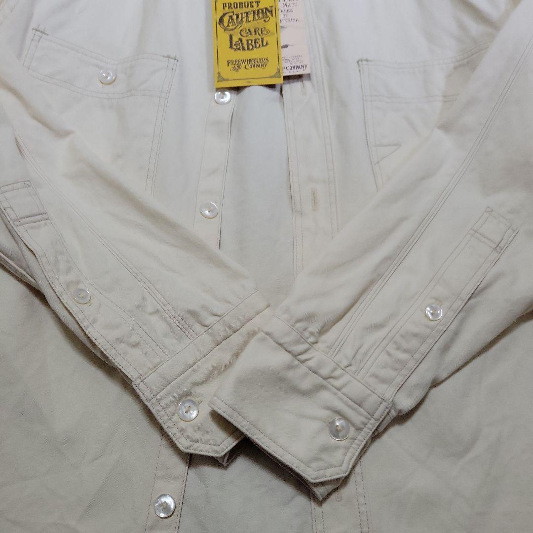 トップス FREEWHEELERS DIAMOND CRACKER RAW WHITE