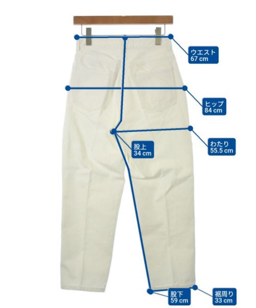 専用　　美品　REDCARD JAZZホワイト　デニム　23